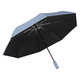 三折节节收安全式 自动开收黑胶晴雨折叠伞防晒学生