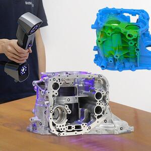 reeScan蓝 UUEE7色激手持三光维扫描仪计F量级高精度建模3D扫描仪