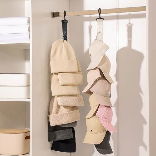 Hat Storage Organizer Wall-Mounted for Home Wardrobes, Dormi