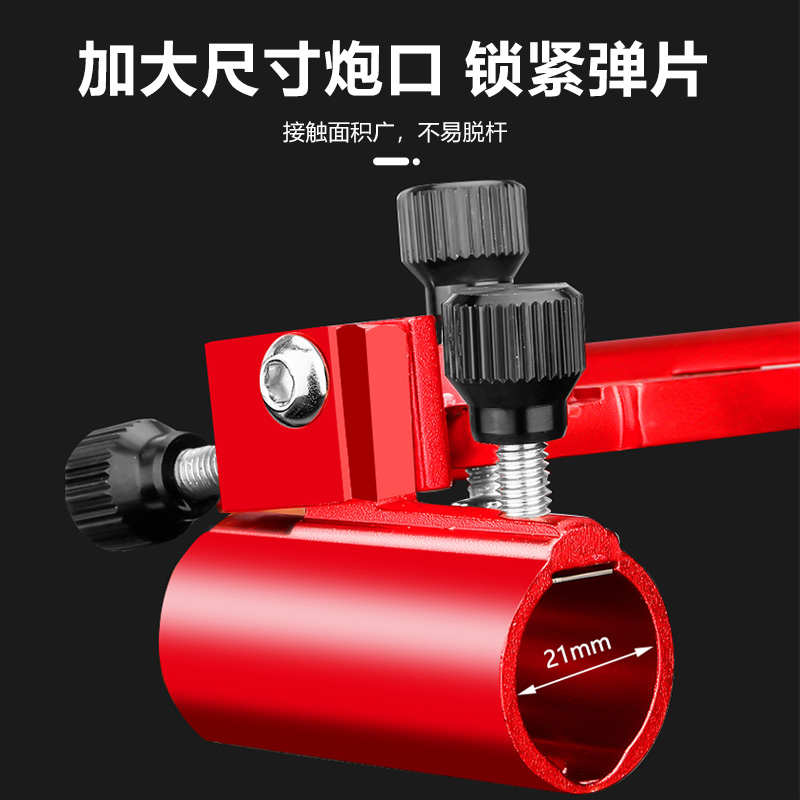 双炮台支架一拖二钓箱钓椅吊椅万向双炮台支架便携式配件2025新款
