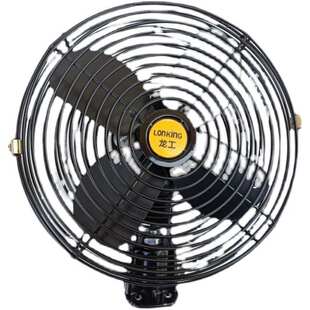 全金属车载风扇12v24v汽车船工程车挖机大货客车大风强力制冷电扇