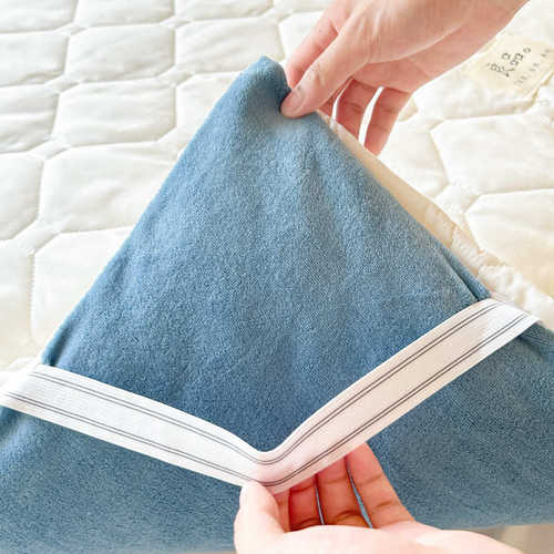 2024秋冬新品学生可拆洗棉花床垫 A版水洗夹棉B版200g法莱绒床垫