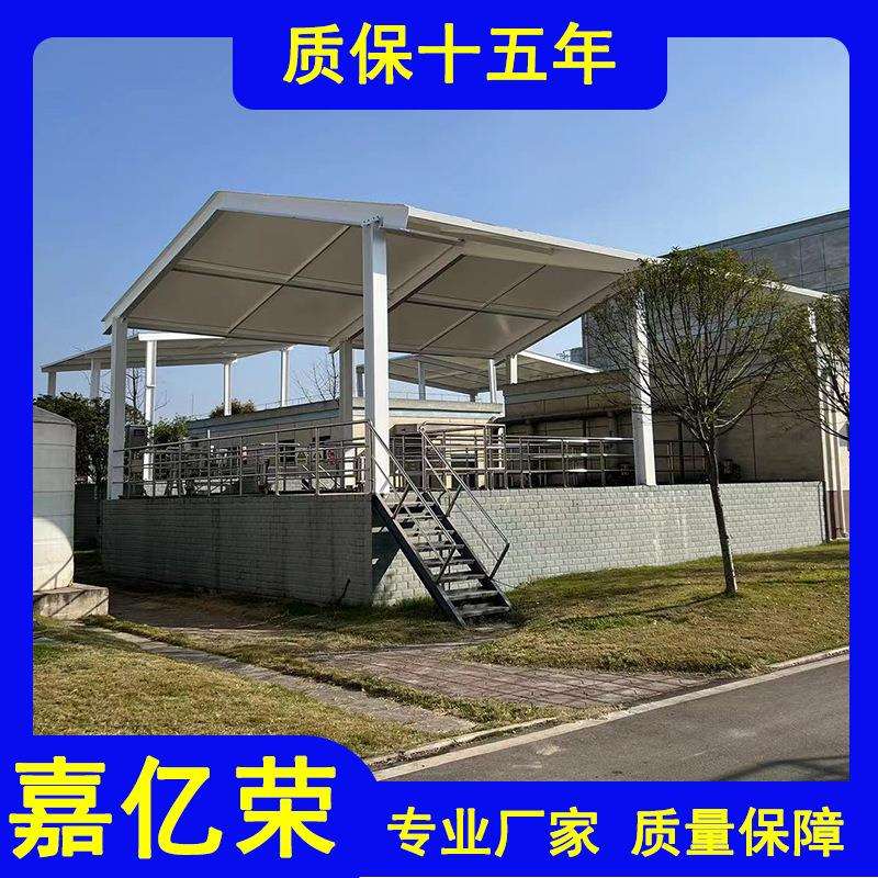 四川眉山污水池加景观棚重庆贵州污水池景观张拉膜结构新建