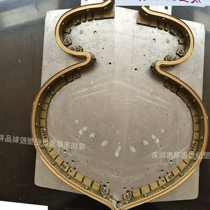 高周波模具焊接PVC皮革TPU热压成型模具铜模铝模