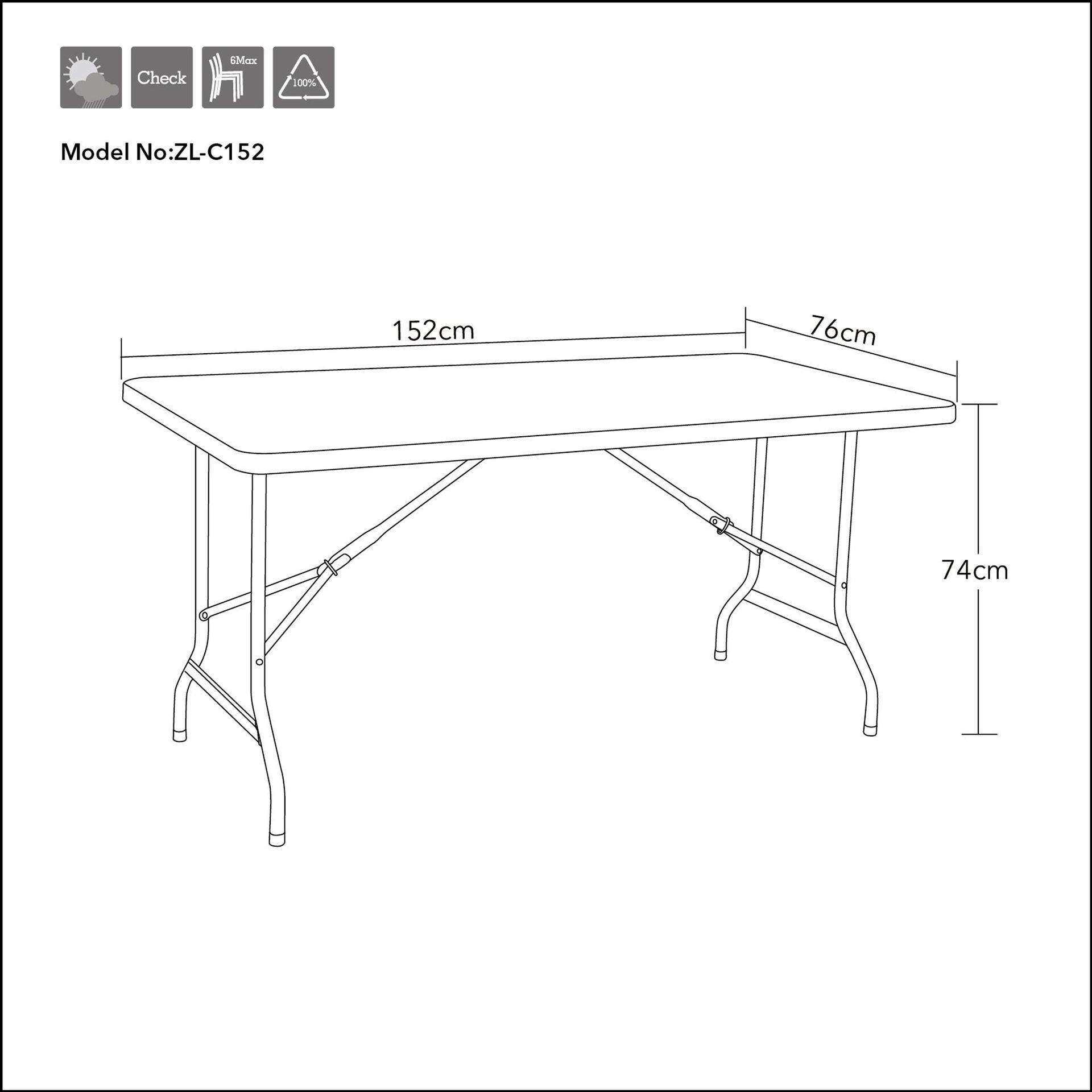 Z180-5折叠餐桌椅户外展会折叠长桌会议桌便携式户外折叠桌子