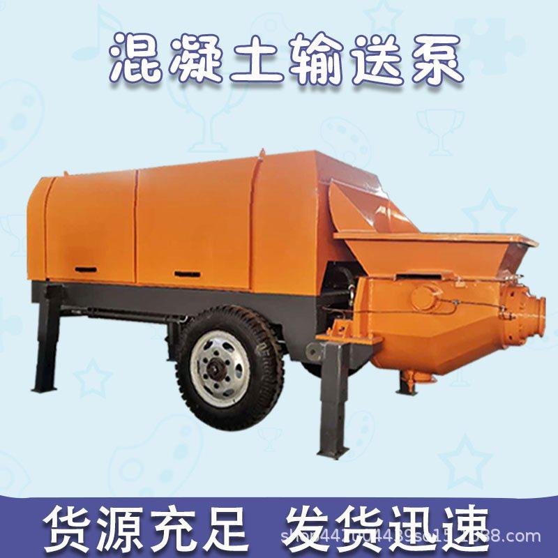 二次结构柱泵YXL细石砂浆混凝土输送上造料机泵构浇筑泵柴油小型