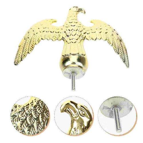 Flagpole Eagle Head Topper Decor Garden Yard Parts