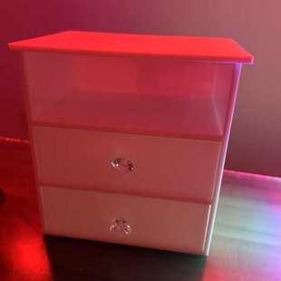 各类酒吧KTV办公室创意发光相框亚克力摆件纸巾盒