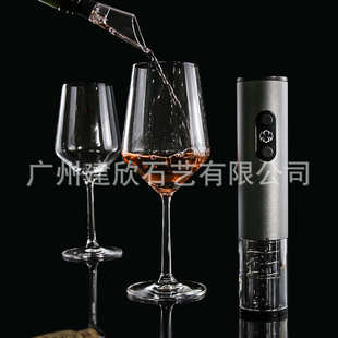 全自动电动葡萄酒开瓶器礼品套装 家用一键式 红酒开瓶器木盒套装