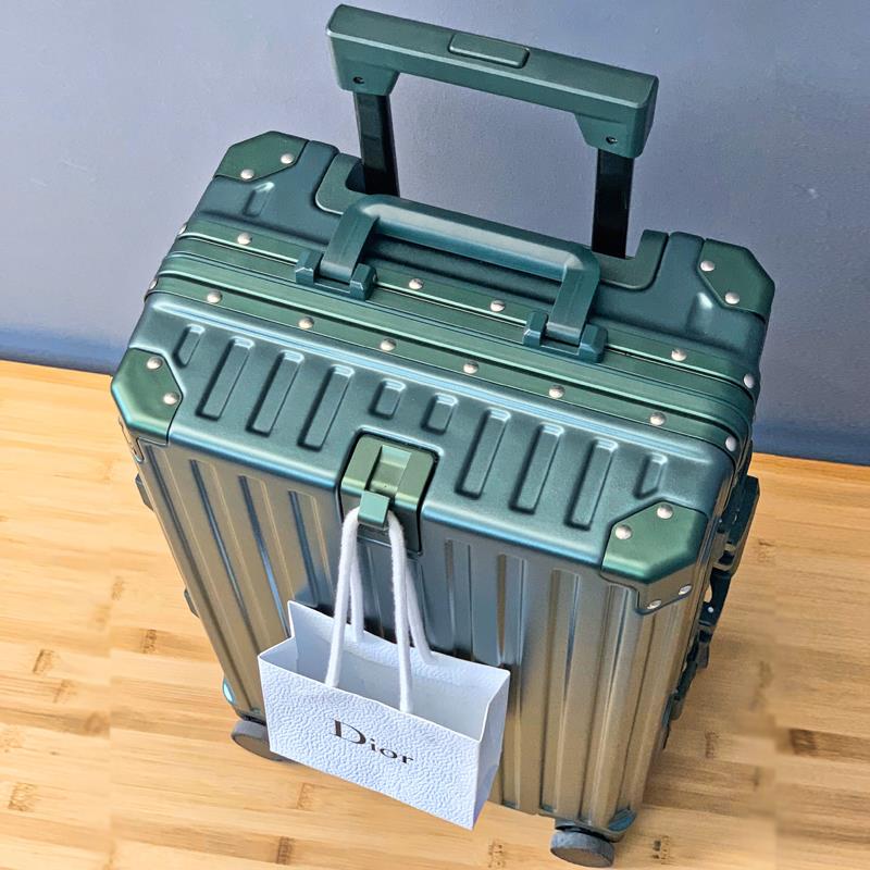 高档出国PC铝框行拉箱万向轮26寸28李箱女24寸杆密码0旅行箱男2皮