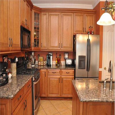 美式风格橱柜出口木纹PVC美Farmhouse风格北美橱柜