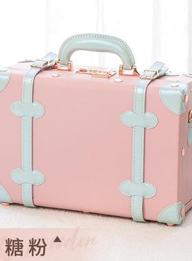 正品复古手提箱子你化妆箱迷机密箱码子登行李箱18寸男女皮箱工具