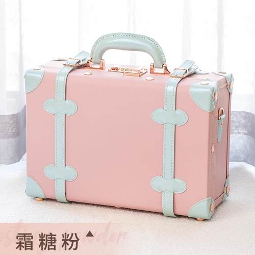 正品复古手提箱子你化妆箱迷机密箱码子登行李箱18寸男女皮箱工具