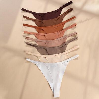 Silk Women Panties Underwear Seamless Female Lingerie Thong