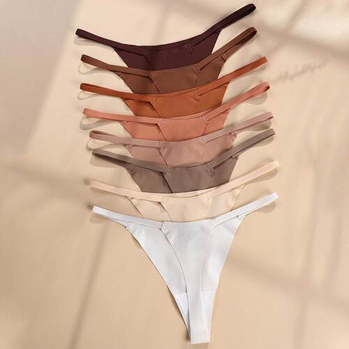 Silk Women Panties Underwear Seamless Female Lingerie Thong