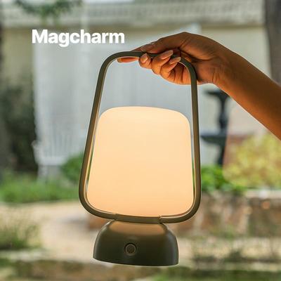 Magcharm缇香手提氛围台灯奶油欧美充电触控床头桌灯卧室装饰夜灯