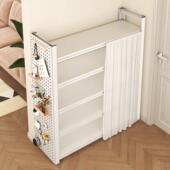 家用钢制鞋 柜 架子门口楼道多层入户置物架室内简易租房铁艺收纳鞋