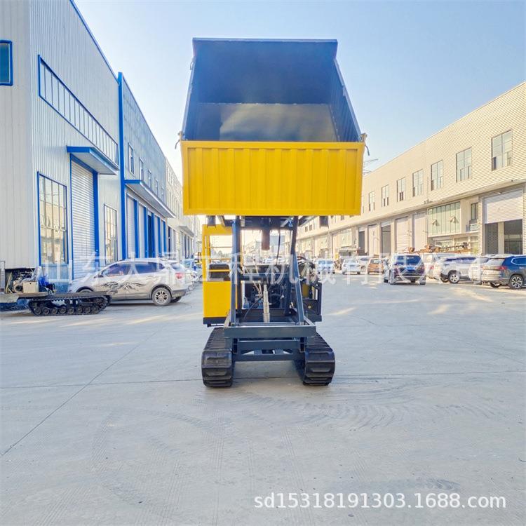 履式带式搬运SD-Y180小坦克 砂运泥潭履带输车 水泥石自卸履带运