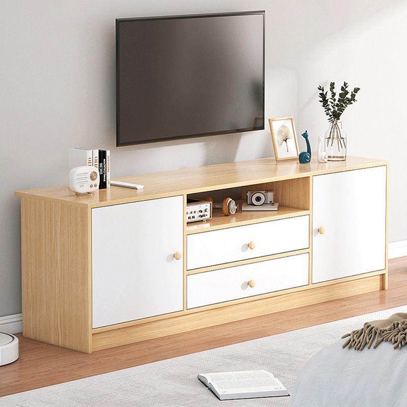 电视柜客新款家用卧现简约高款柜小户型组室合LMI简易厅墙代柜地