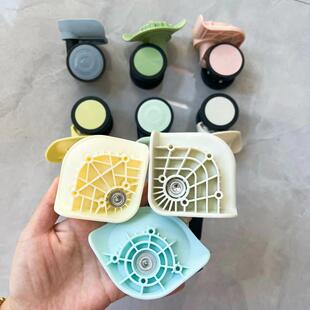 彩色行李箱轮子替换拉炼款大号旅行箱皮箱小号静音耐磨万向轮配件