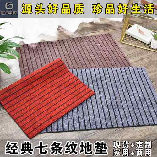 门口入户进门厨房过道走廊满铺家用商用防滑耐脏可裁剪地毯垫脚垫