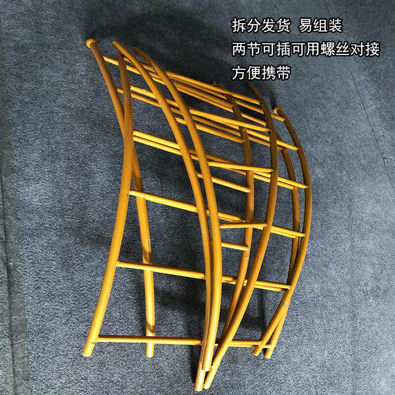 新款婚庆道具铁艺弧形围栏婚庆圆舞台装饰铁艺弧形栅栏铁艺道具