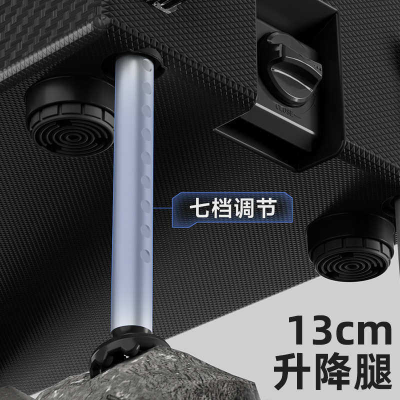 雷臣钓箱2025新款黑武士全套配件 钓鱼箱  雷臣25年批发价格详询