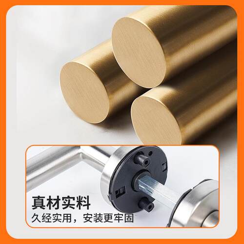 跨境高质量房间把手锁浴室卫生间不锈钢把手直角弯头大门拉手五金