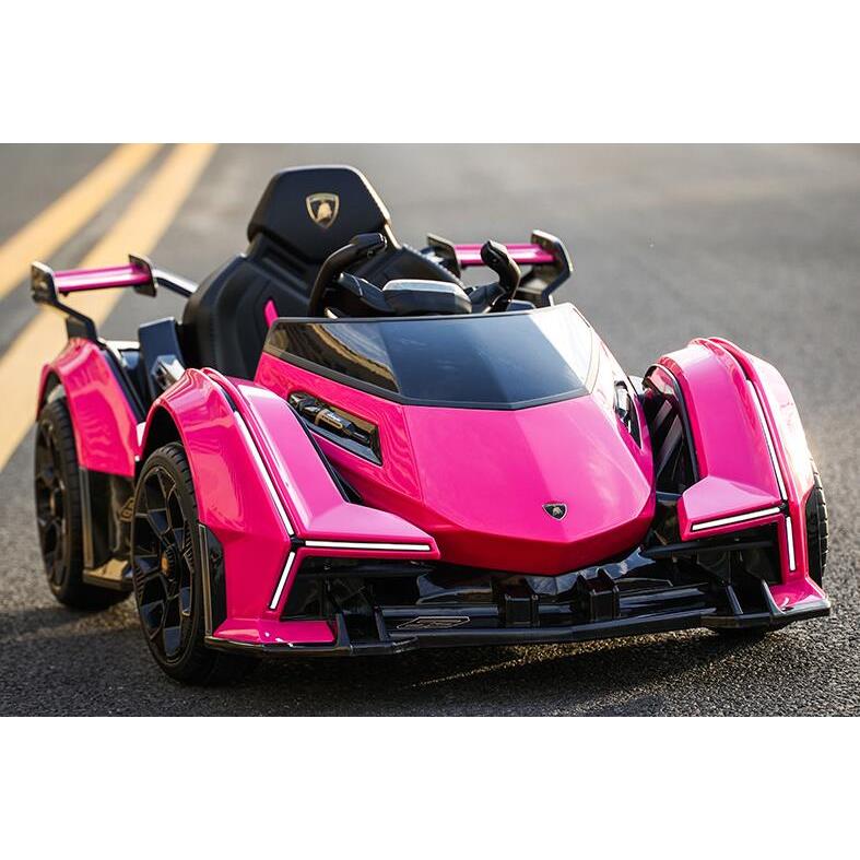 高档兰博基尼儿童动车电带遥控四轮汽宝宝玩具车坐人男可女跑车童