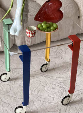 DIY彩色桌腿支架免打孔茶几腿可拆卸tiptoe桌脚中古边几支撑架子