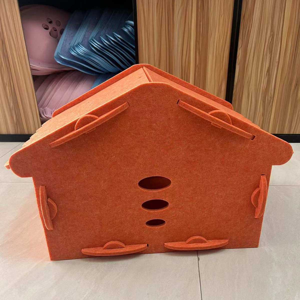 毛毡猫窝 宠物窝四季通用别墅小型半封闭式可拆卸便携出行猫咪窝,宠物/宠物食品及用品,猫窝/屋/帐篷/沙发,淘宝优惠券,粉丝福利购,淘宝优惠卷