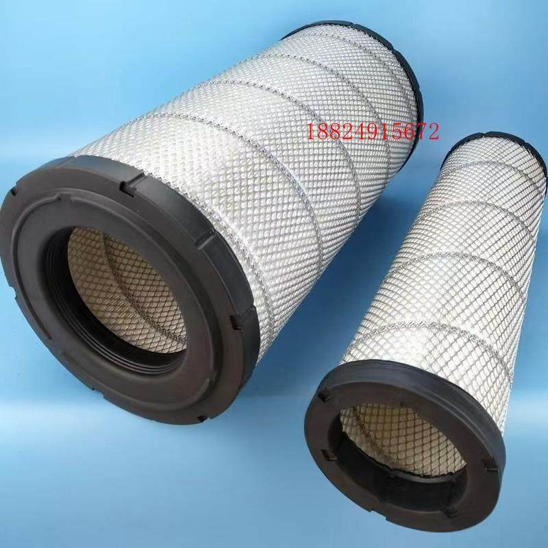 临工沃尔沃200 210 220 225 235 B D E F挖掘机空气滤芯 挖机空滤