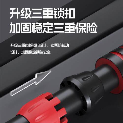 直销新款单杠室内引体向上器免打孔家用门框墙上单杠健身器材伸缩 - 封面