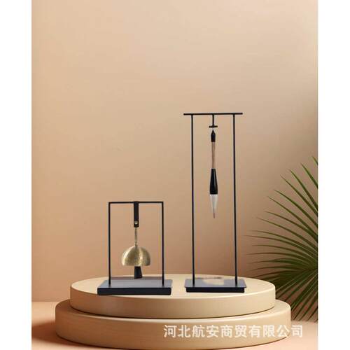 笔架书房软样板房中式所摆件中式售楼处书架会装饰品桌面工艺品