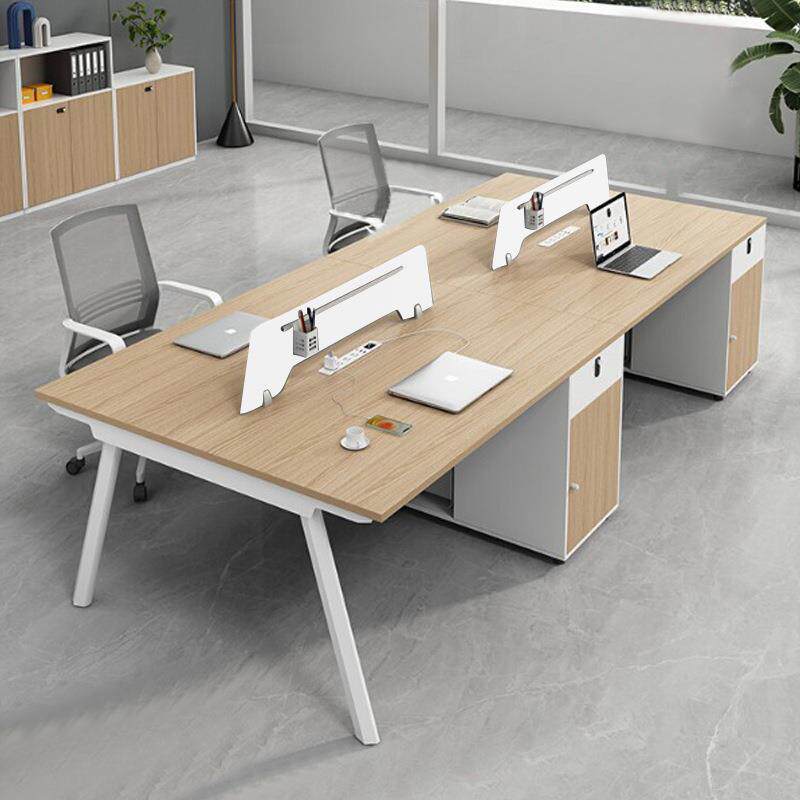 办公电脑/桌员工工作位简约ZY3001现代式电脑4桌桌椅组台6人位办