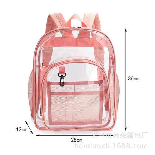 亚马逊pvc双肩包跨境双肩背包