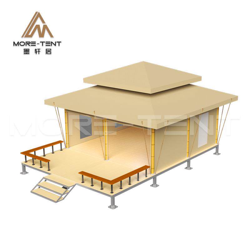 豪华度假村露营地金字塔芭提雅帐篷屋带卫生间住宿庭院酒店帐篷
