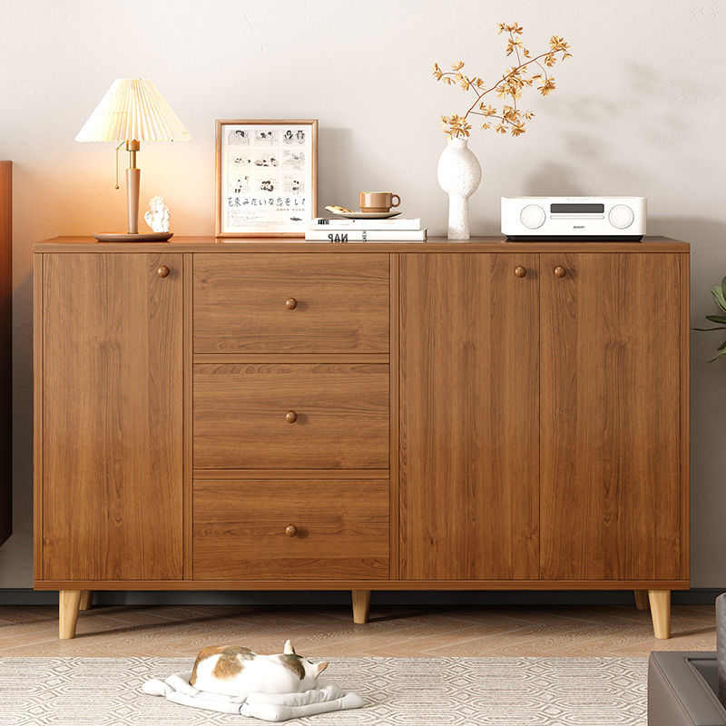 五斗柜收纳柜卧室储物柜立柜抽屉柜一体靠墙置物柜客厅电视柜边柜