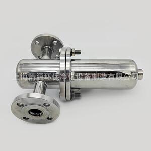 304不锈钢精密过滤器3立方 6立方管道过滤器进出口DN25法兰接口
