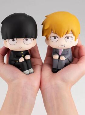 国产lookup灵能百分百LK影山茂夫LK灵幻新隆潮玩手办机箱车载摆件