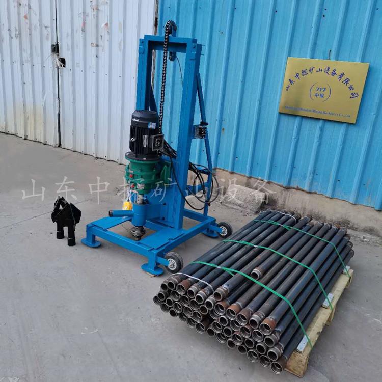 全自动升降打井机价格 家用电动百米钻井设备 室内打井遥控钻井机