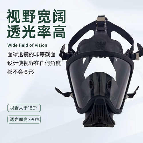 梅思安/MSA UE全面罩 防毒面具自吸过滤式防毒面罩（不含滤盒）