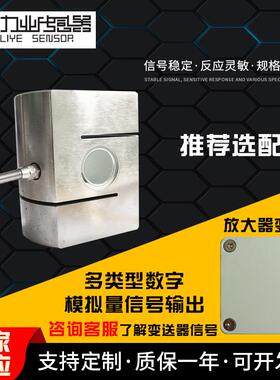 CLF-L3大拉压力传感器S型拉压力推拉力称重传感器配料吊钩秤