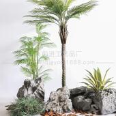 玻璃钢人造石头室景内FFFSIIO9观造头景装 饰假头石英德石仿真石造