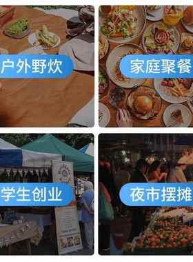 折叠桌户外阅夜摆摊地推便携市折叠YUJ桌式子简易家用小桌子折叠