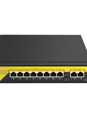 4络8EV标准PO供电交换机千兆百兆4口8口1口0口百兆8口1624口网监