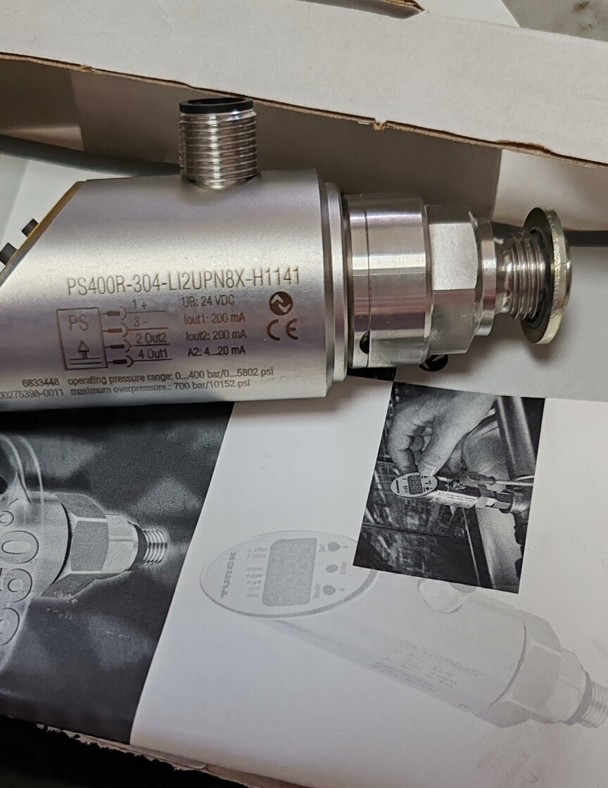 图尔克压力传感器PS400R-304-LI2UPN8X-H1