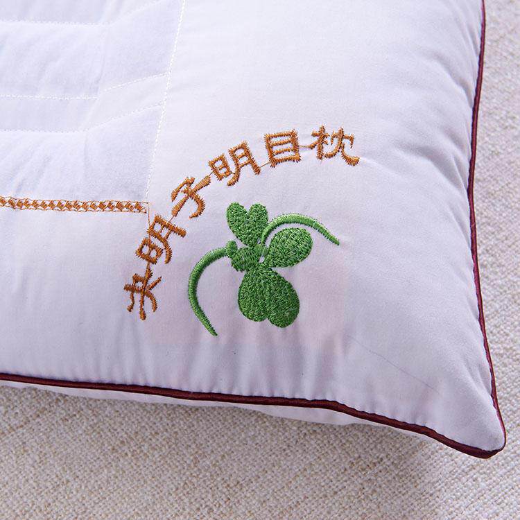 新款直销保健枕决明子明目枕头荞麦枕花草枕芯礼品枕薰衣草