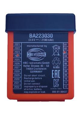 适用HBC泵车遥控器电池BA223030