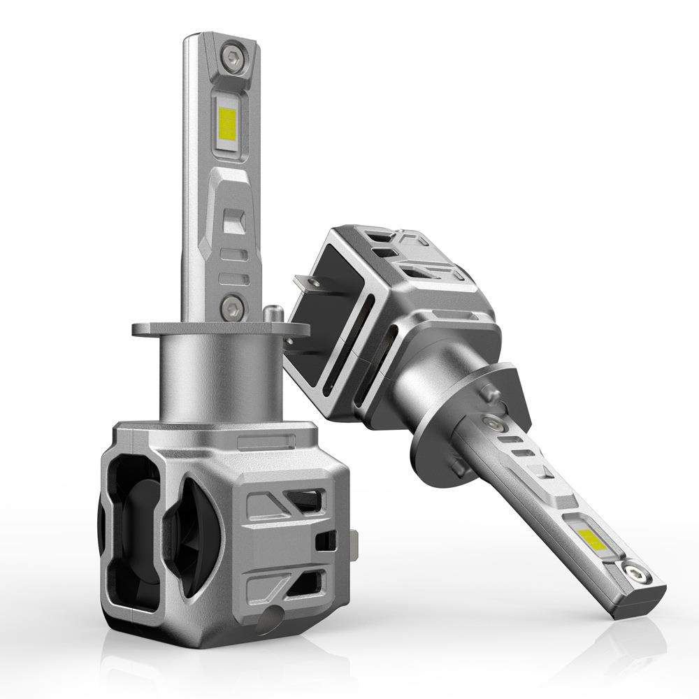 LED汽车改装前大灯X1系列前后雾灯H4直插一体式汽车配件灯H7 9005